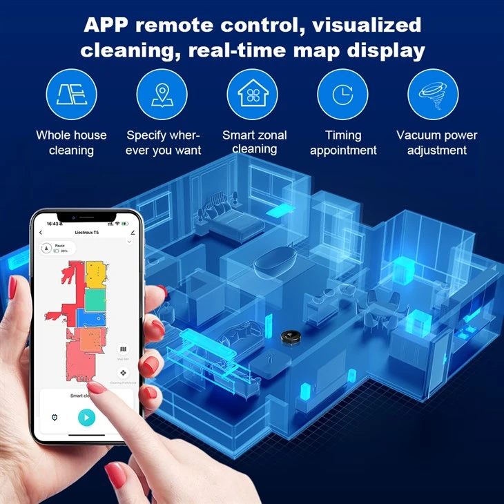Robot hút bụi chống rối